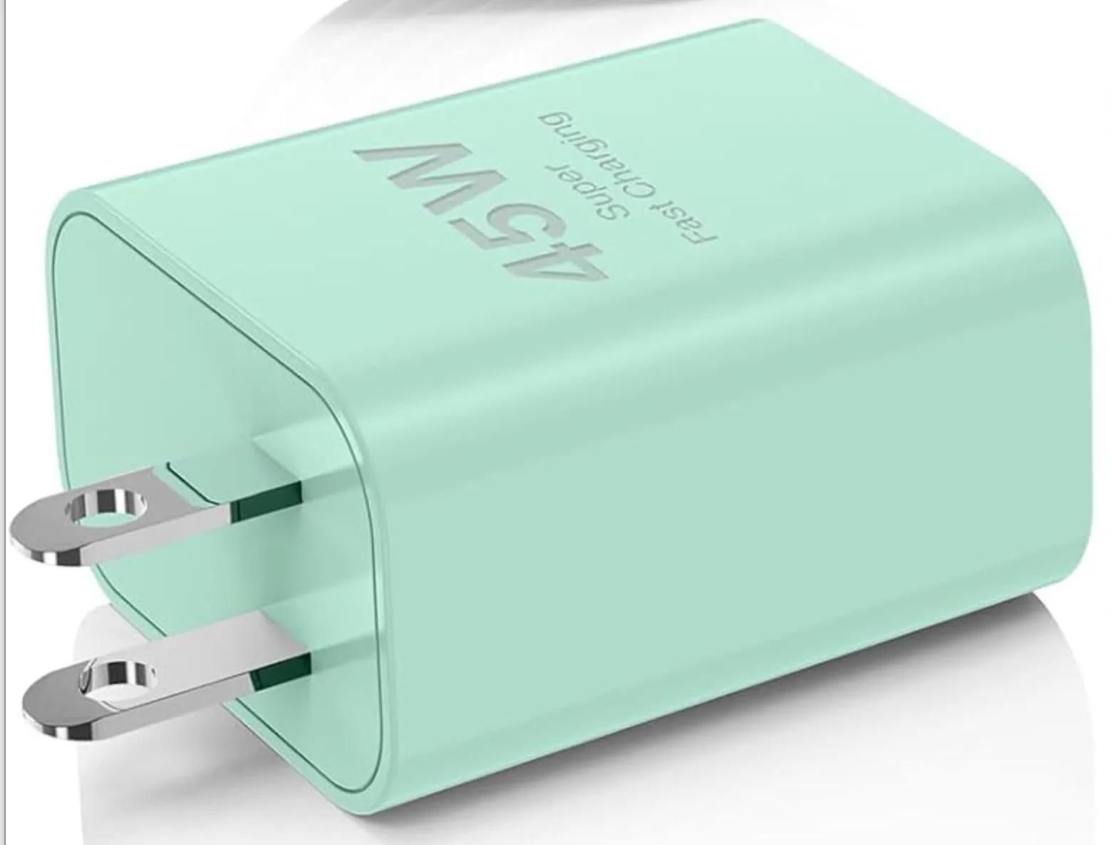 CARGADOR PARA CELULAR GENÉRICO ADC-PD005 USB-C 45W VERDE, vista 4